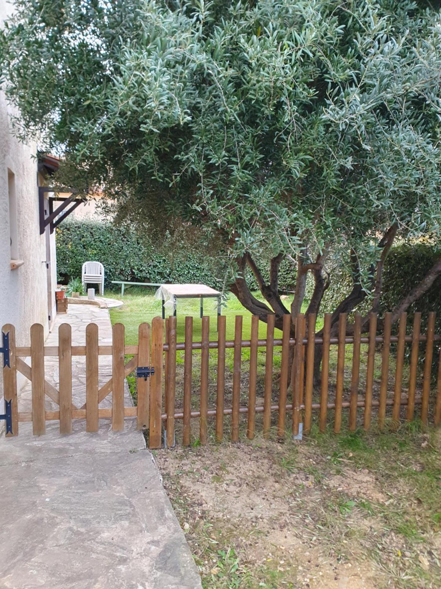 Appartement T2 Bas De Villa Avec Jardinet Au Calme Proche Mer La Seyne-sur-Mer Exterior foto